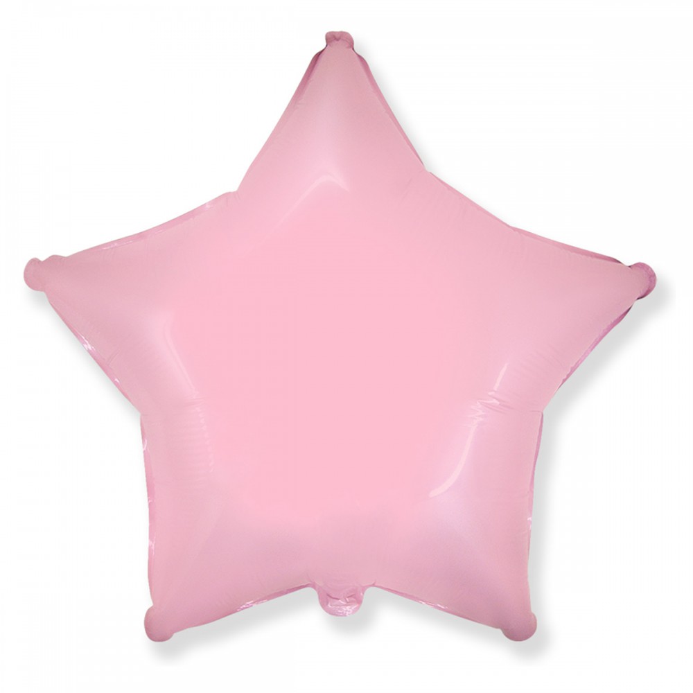 Ф б/рис 32" звезда пастель pink(fm)