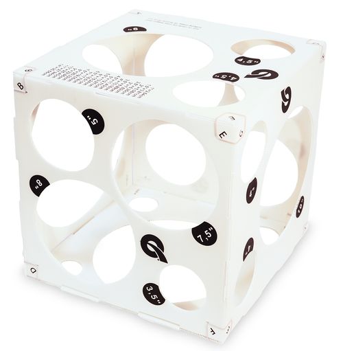 Калибратор - куб для шаров 42х42х42 см